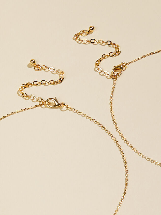 Mama & Mini Cursive Necklace Set Detail 2 - TULLABEE