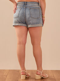 Jordy Denim Shorts Detail 5 - TULLABEE