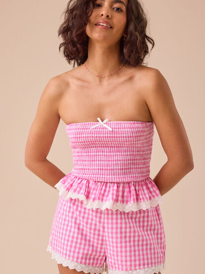 Lala Gingham Short - TULLABEE