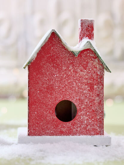 Little Red House Christmas Village - TULLABEE