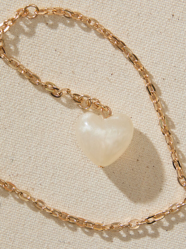 Love Stone Charm Necklace Detail 3 - TULLABEE