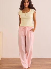 Verve Henley Short Sleeve Tee Detail 3 - TULLABEE