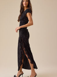 Janie Mesh Maxi Dress Detail 2 - TULLABEE