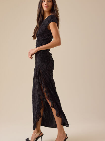 Janie Mesh Maxi Dress - TULLABEE