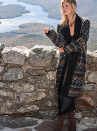 Nina Fair Isle Duster - TULLABEE