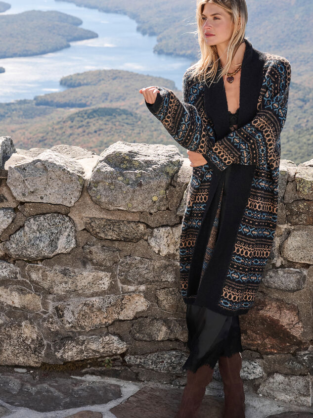 Nina Fair Isle Duster - TULLABEE