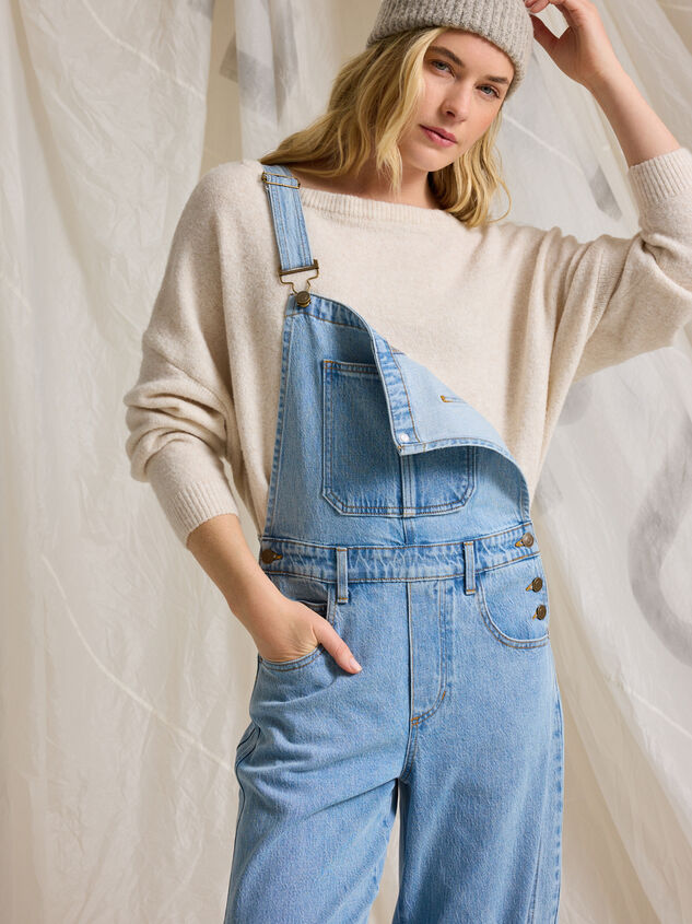 Ellis Barrel Overalls Detail 3 - TULLABEE