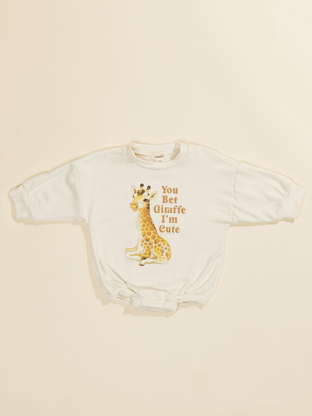 You Bet Giraffe Romper - TULLABEE