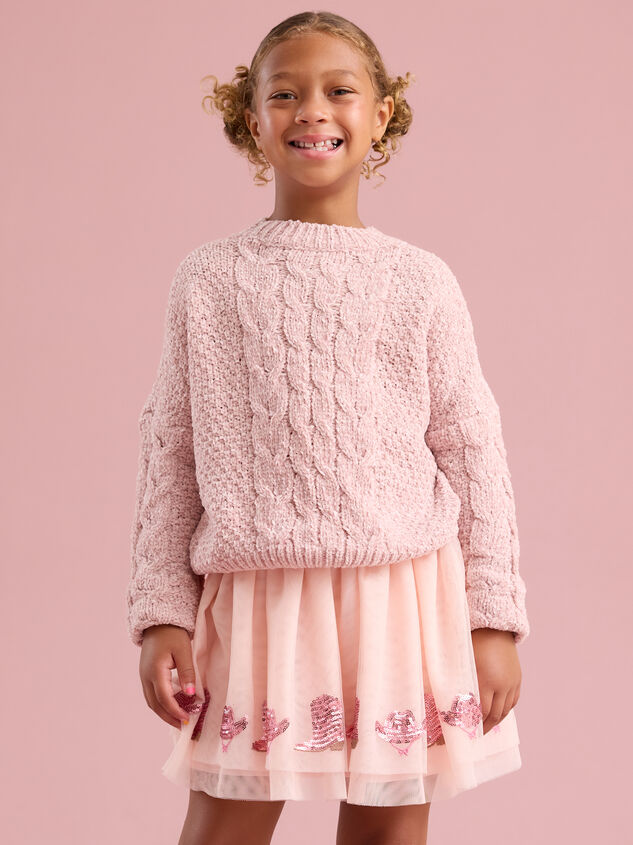 Leilee Chenille Sweater Detail 4 - TULLABEE