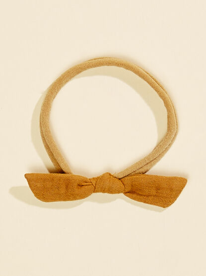 Gemma Bow Headband by Rylee + Cru - TULLABEE