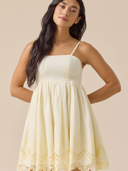 Cass Lace Mini Dress - TULLABEE