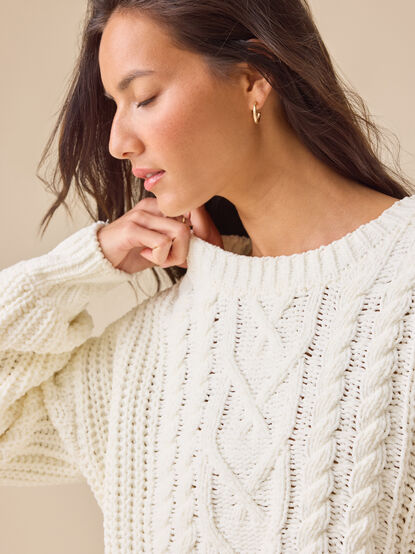 Colette Chenille Sweater - TULLABEE