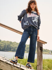 Maine Pennant Graphic Pullover - TULLABEE