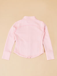 Maggie Athletic Full Zip Jacket Detail 4 - TULLABEE
