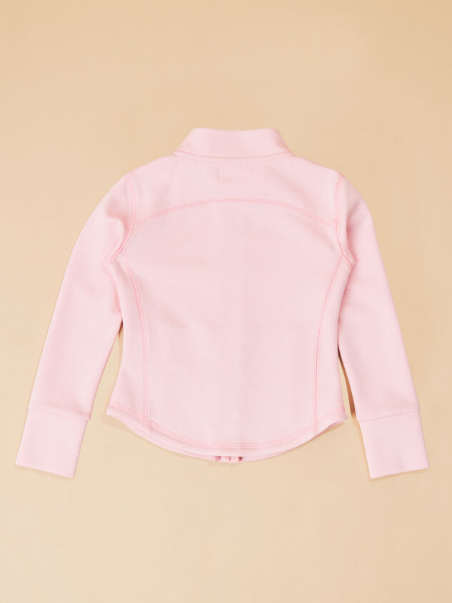 Maggie Athletic Full Zip Jacket Detail 4 - TULLABEE