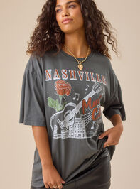 Nashville Music City Graphic Tee - TULLABEE