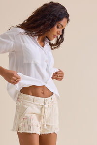 Giovanna High Rise Patch Short - Altar'd State