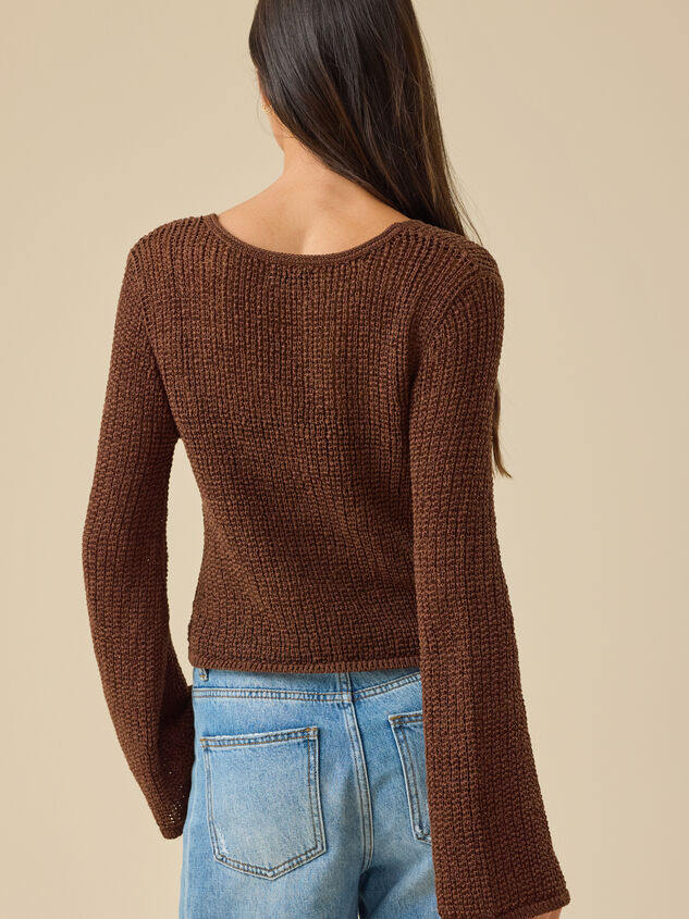 Belle Knit Cardigan Detail 5 - TULLABEE