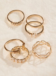 Golden Hour Ring Set - TULLABEE