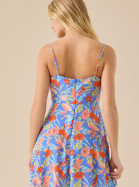 Stephanie Floral Mini Dress Detail 4 - TULLABEE