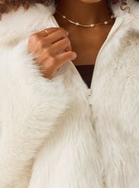 Giselle Sherpa Jacket Detail 4 - TULLABEE