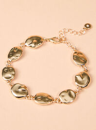 Hammered Coin Bracelet - TULLABEE