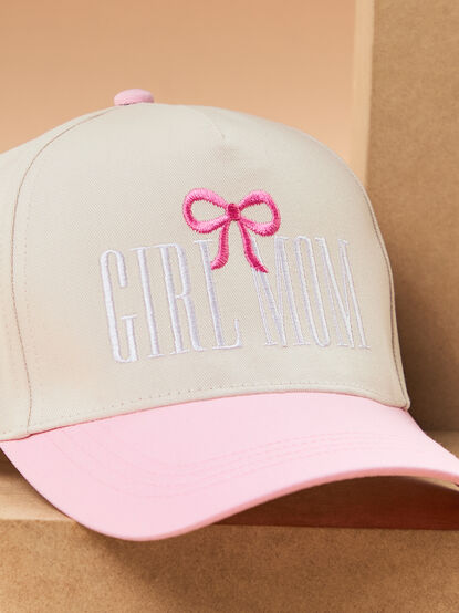 Girl Mom Bow Trucker Hat - TULLABEE