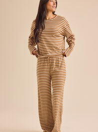 Briley Striped Pants Set - TULLABEE
