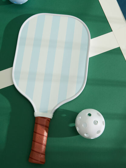 Get Set Striped Pickle Ball Paddle - TULLABEE