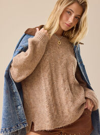 Keyra Stud Suede Short Detail 4 - TULLABEE