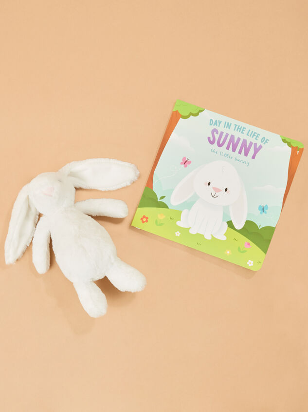 Cottontail Plush Bunny Book by Mudpie - TULLABEE