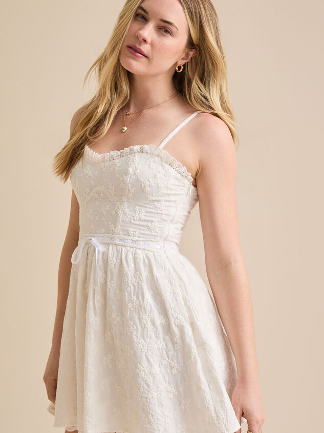 Emma Mini Dress Detail 3 - TULLABEE