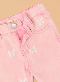Bianca Bow Flare Jean Detail 2 - TULLABEE