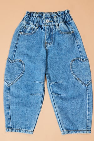 Holly Heart Barrel Jean - Altar'd State - 