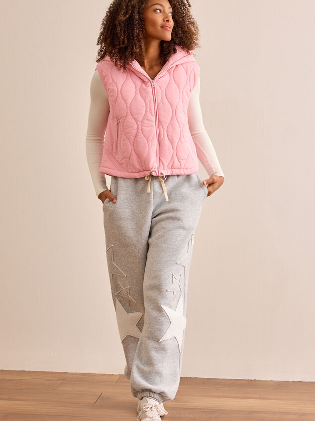 Horizon Puff Quilted Vest Detail 2 - TULLABEE