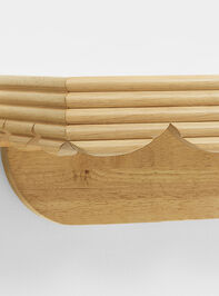 Bryn Wood Wall Shelf Detail 4 - TULLABEE