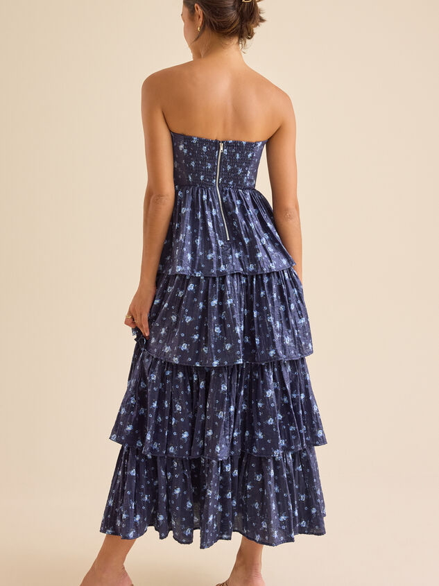 Finley Floral Maxi Dress Detail 5 - TULLABEE