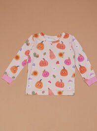 Pumpkin Patch Pal Lounge Set Detail 2 - TULLABEE
