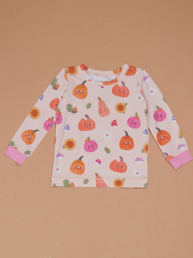 Pumpkin Patch Pal Lounge Set Detail 2 - TULLABEE