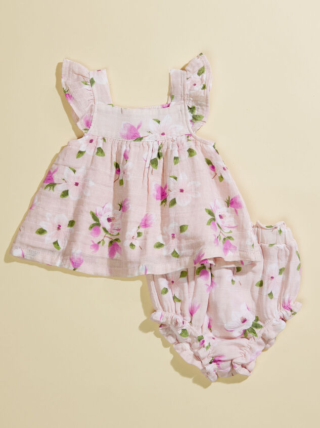 Lilac Top and Bloomer Set Detail 2 - TULLABEE