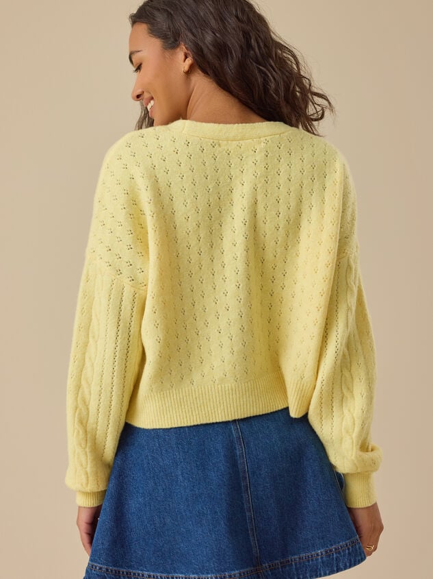 Regina Rose Cardigan Detail 4 - TULLABEE