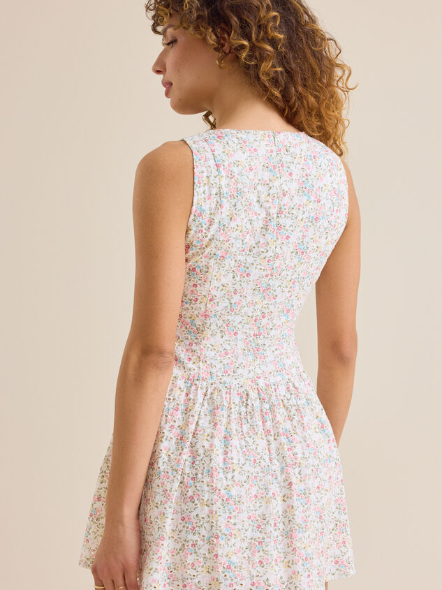 Marielle Mini Dress Detail 5 - TULLABEE