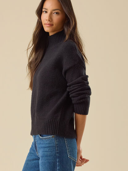 Betty Mock Neck Sweater - TULLABEE