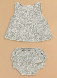 Brielle Floral Tank and Bloomer Set by Quincy Mae - TULLABEE