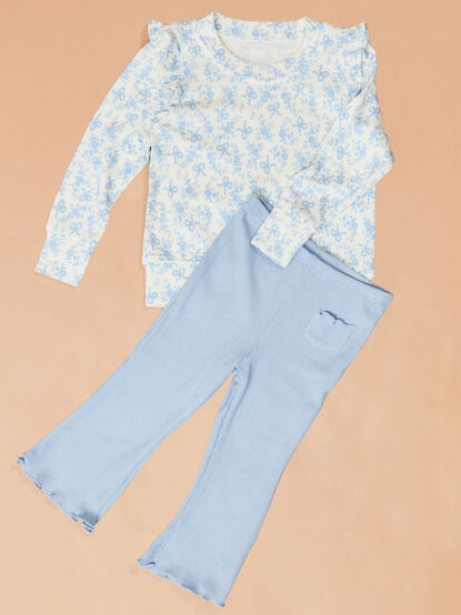Romi Floral Top and Pant Set - TULLABEE