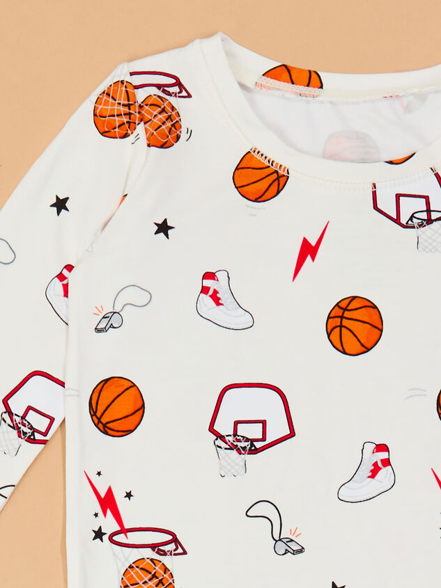 Basketball Star Lounge Set Detail 4 - TULLABEE