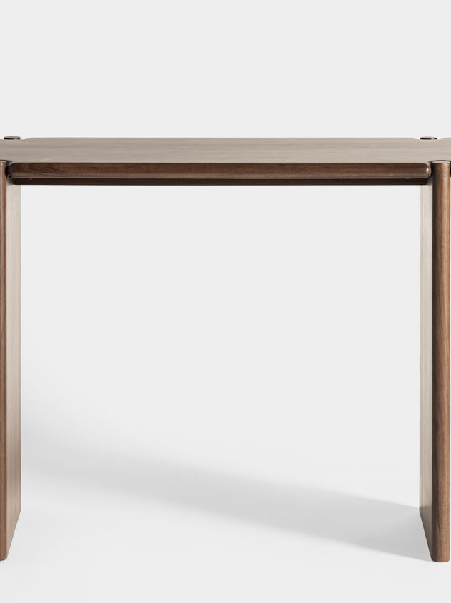 Moss Wood Console/Desk Detail 2 - TULLABEE