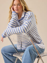 Hollen Striped Sweater Detail 4 - TULLABEE