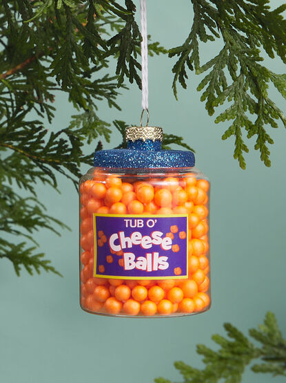 Cheese Balls Christmas Ornament - TULLABEE