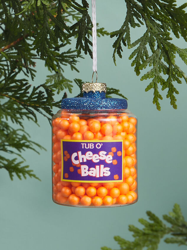 Cheese Balls Christmas Ornament - TULLABEE